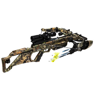 Excalibur Micro Suppressor 400 TD Mobuc Crossbow w/Tact 100 Scope E74170 in Mobuc Camo