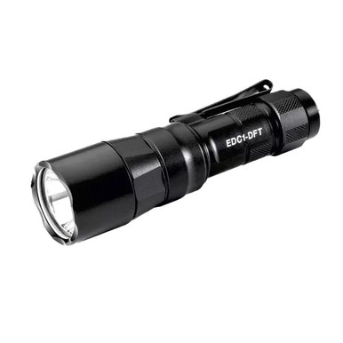 SureFire Everyday Carry 1 Dual-Fuel Turbo 500 LU Black LED Flashlight EDC1-DFT-BK - SureFire