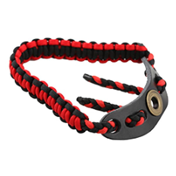 Easton Deluxe Diamond Red Paracord Wide Braid Wrist Sling 922917 - Easton Archery