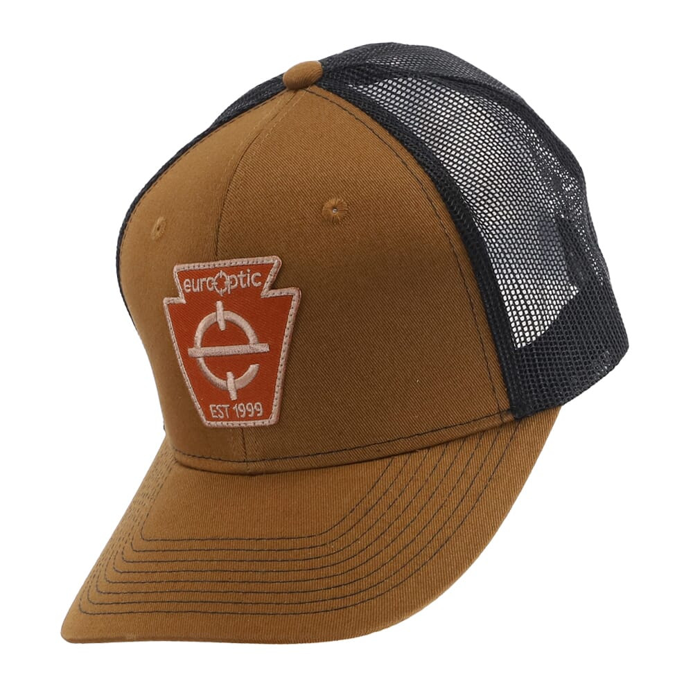 EuroOptic Keystone Duck Brown/Black Hat EO-HAT-KEYSTONE-BRN-BLK - Eurooptic