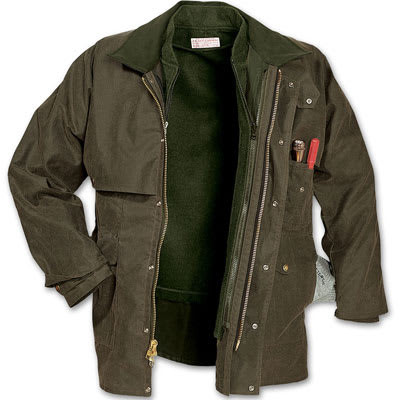 Filson SM Otter Green Shelter Cloth Packer Coat 10012 Jacket, Small - Filson