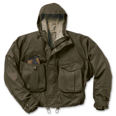 Filson SM Otter Green Wading Jacket 10027, Small - Filson