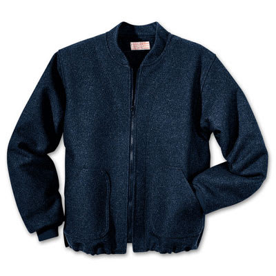 Filson SM Navy Mackinaw Jacket Liner FIL-10036-NA in Blue, Small - Filson