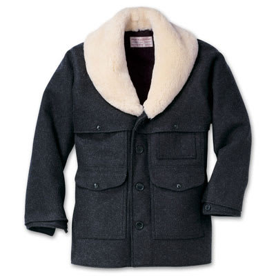Filson Wool Packer Coat Charcoal 48 10040 Jacket in Gray - Filson