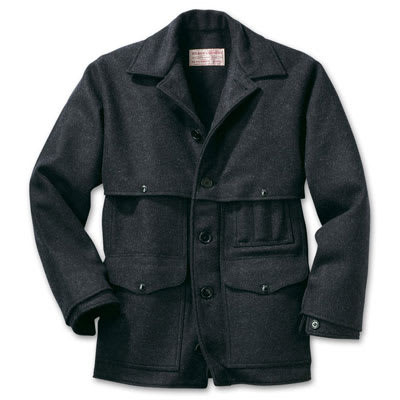 Filson Double Mackinaw Cruiser Charcoal 46 10041 Jacket in Gray - Filson