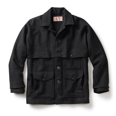 Filson Xlong Double Mackinaw Cruiser Charcoal 38 10042 Jacket - Filson