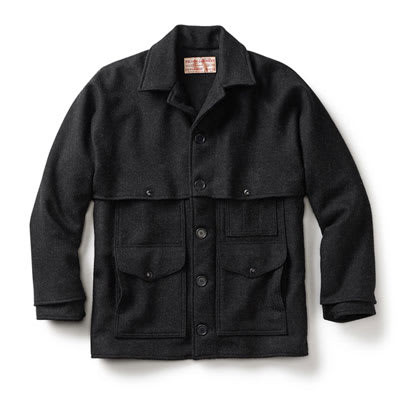 Filson Xlong Double Mackinaw Cruiser Charcoal 46 10042 Jacket in Gray - Filson