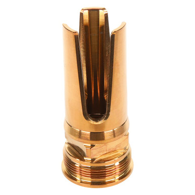 Q, LLC. 8.6 BLK 1/2-28 Flash Hider ACC-FH-1/2-28-8.6 - Q, LLC.