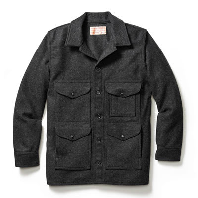 Filson Xlong Mackinaw Cruiser Charcoal 38 10044 Jacket, Xlong 38 - Filson