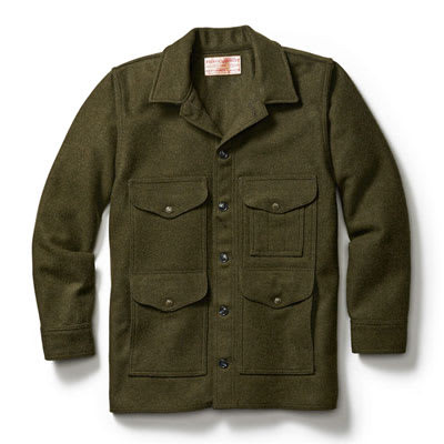 Filson Xlong Mackinaw Cruiser Forest Green 38 10044 Jacket, Xlong 38 - Filson