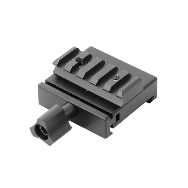 Masterpiece Arms MPA RAT Base w/ Pic Rail Insert in Black - Masterpiece Arms