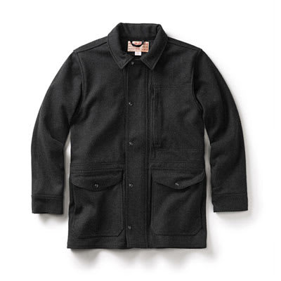 Filson Wool Mile Market Jacket Charcoal XL 10045 in Gray - Filson