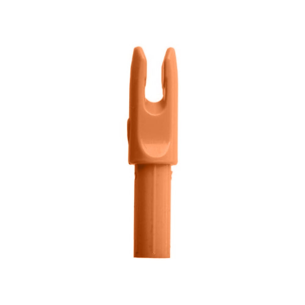 Victory Archery .3 Dia. Satin Orange Press Fit Half Moon Nocks 12pk ACXBBHMS-12 - Victory Archery