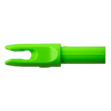 Victory Archery .3 Dia. Neon Green Press Fit Flat Nocks 12pk ACXFNG-12