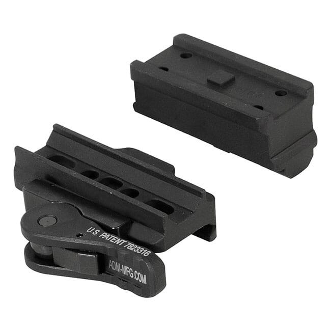 American Defense Manufacturing ADM Aimpoint Micro T1 STD Lever Mount w/ SOCOM Riser AD-B2-T1-SOCOMSTD - American Defense Manufacturing