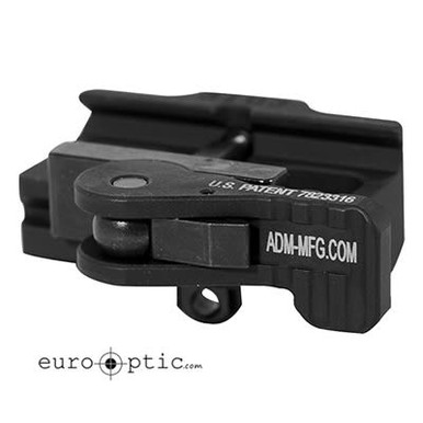 American Defense Manufacturing ADM Harris AD-BP Black Tac Lever Bipod Base AD-BP-TACR - American Defense Manufacturing