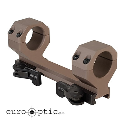 American Defense Manufacturing ADM AD-Delta 30mm Tac Lever FDE Scope Mount - American Defense Manufacturing