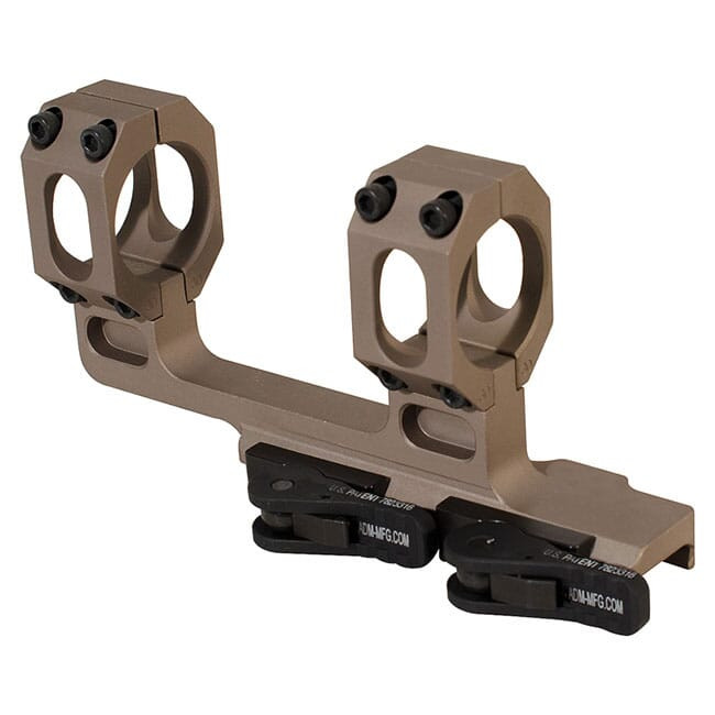 American Defense Manufacturing ADM AD-RECON-H 30mm STD Lever FDE Cantilever Mount - American Defense Manufacturing