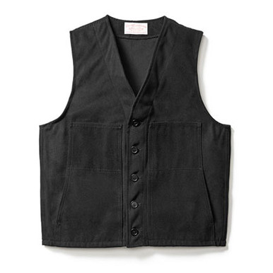 Filson Moleskin Vest Black 42 10059 - Filson