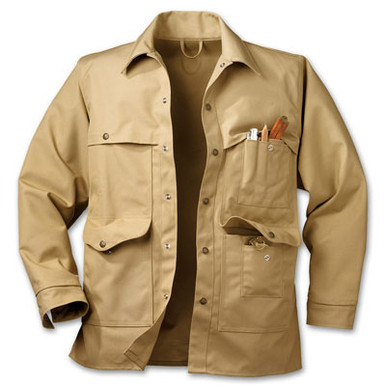 Filson 36 Dark Tan Dry Finish Tin Cruiser 10074 Jacket - Filson