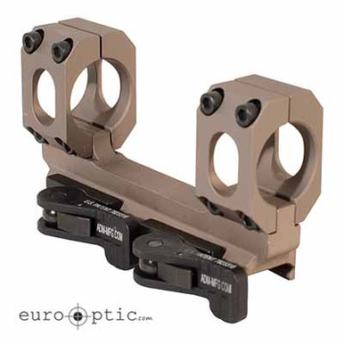 American Defense Manufacturing ADM AD-RECON-S 40 MOA 1" Tac Lever FDE Scope Mount - American Defense Manufacturing