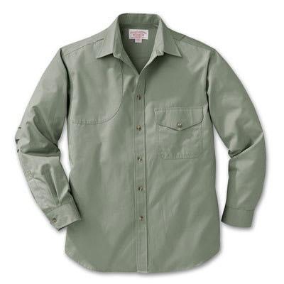 Filson SM Olive Drab Field Shirt FIL-10154-OI in Green, Small - Filson