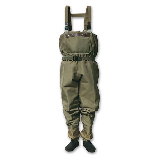 Filson SM River Green Pro Guide Waders 10166, Small - Filson