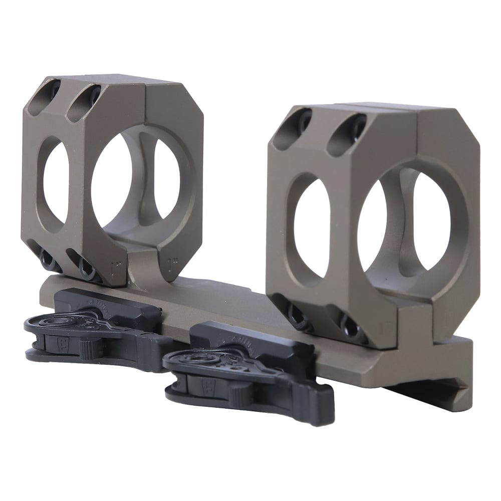 American Defense Manufacturing ADM AD-RECON-SL 1" FDE Low Scope Mount - American Defense Manufacturing