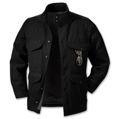 Filson XS Black Greenwood Wool Jacket 10202 - Filson