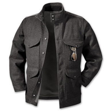 Filson XS Charcoal Greenwood Wool Jacket 10202 - Filson