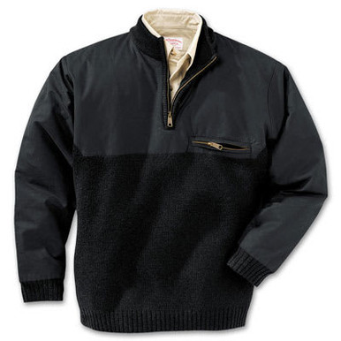 Filson SM Black Outfitter Sweater FIL-10223-BL, Small - Filson