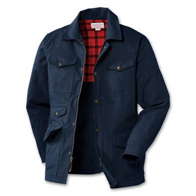 Filson MD Navy X-Long Barn Coat 10233 Jacket, Medium - Filson
