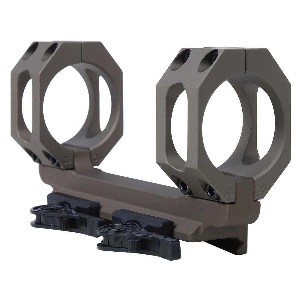 American Defense Manufacturing ADM AD-RECON-SW 35mm 20 MOA Wide Spaced FDE Scope Mount - American Defense Manufacturing