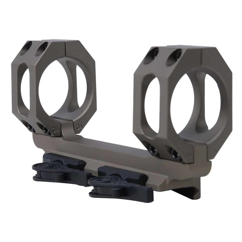 American Defense Manufacturing ADM AD-RECON-SW 34mm Wide Spaced FDE Scope Mount - American Defense Manufacturing