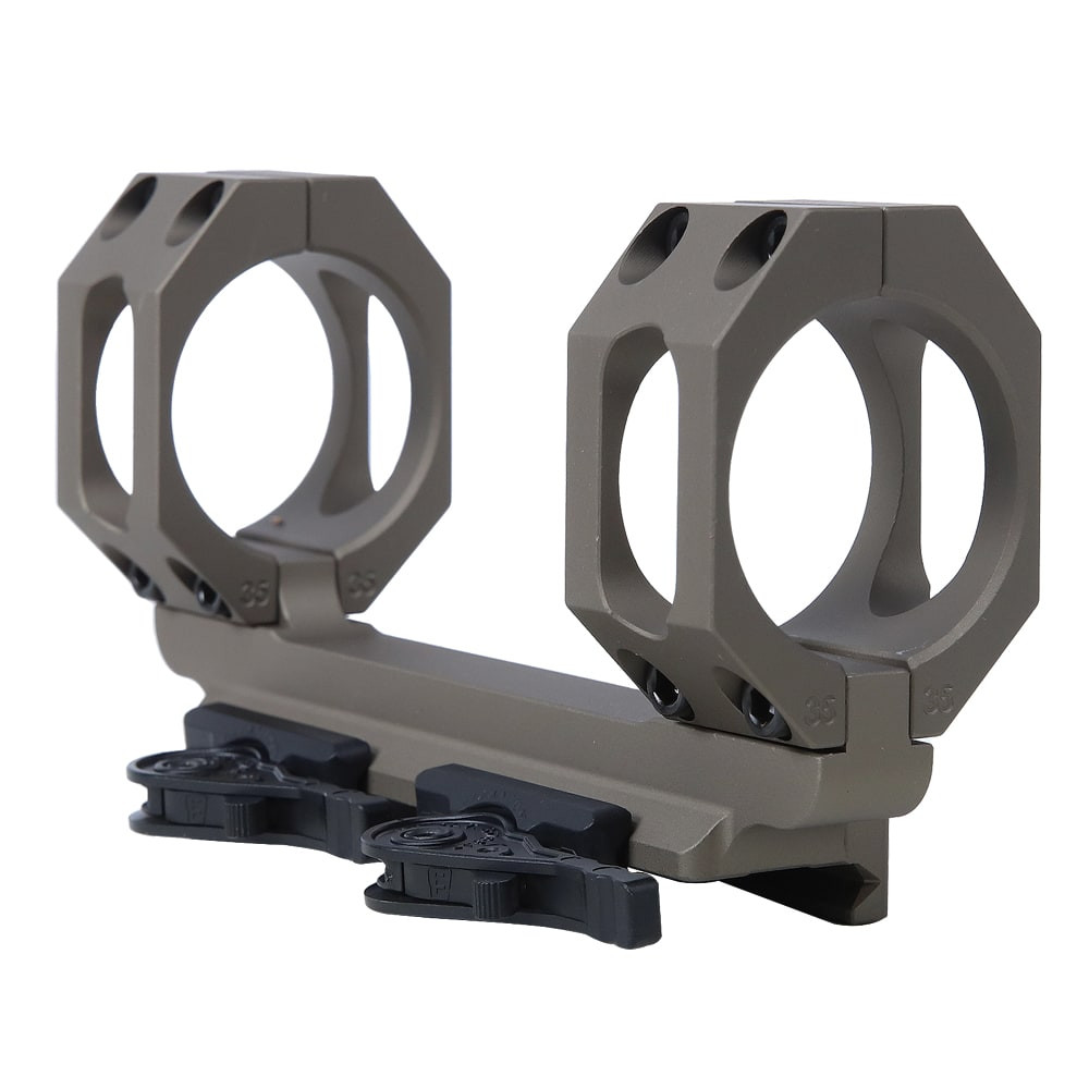 American Defense Manufacturing ADM AD-RECON-SW 35mm Wide Spaced FDE Scope Mount - American Defense Manufacturing
