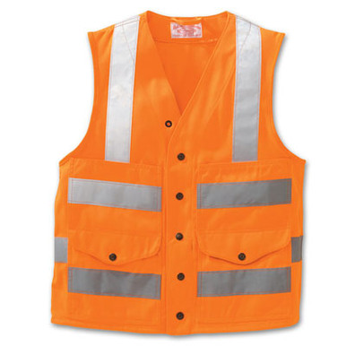 Filson XS Orange Reflective Cruiser Vest FIL-10364-BZ - Filson