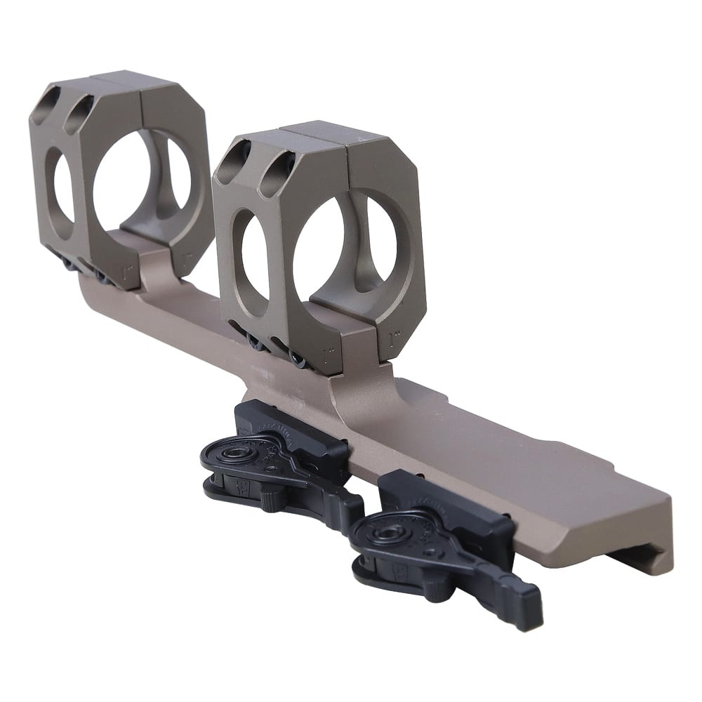 American Defense Manufacturing ADM AD-RECON-X 1" FDE Cantilever Scope Mount 3" Offset - American Defense Manufacturing