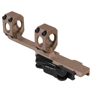 American Defense Manufacturing ADM AD-RECON X 1" STD Lever FDE Scope Mount - American Defense Manufacturing