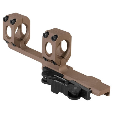 American Defense Manufacturing ADM AD-RECON X 1" Tac Lever FDE Scope Mount - American Defense Manufacturing