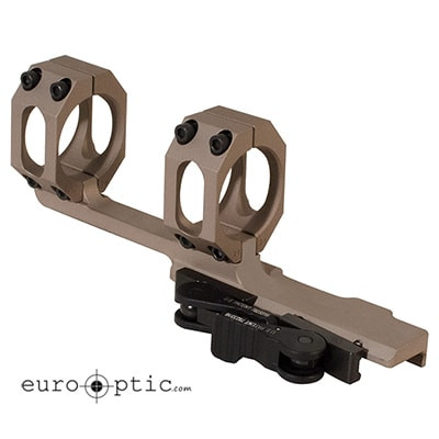 American Defense Manufacturing ADM AD-RECON X 34mm Tac Lever FDE Cantilever Scope Mount - American Defense Manufacturing