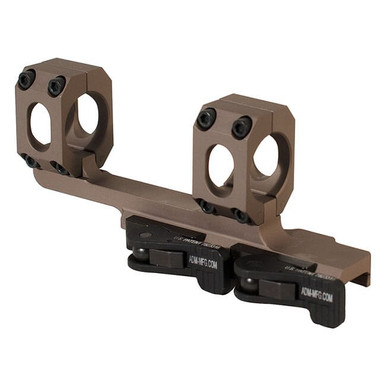 American Defense Manufacturing ADM AD-RECON 1" Tac Lever FDE Cantilever Scope Mount - American Defense Manufacturing