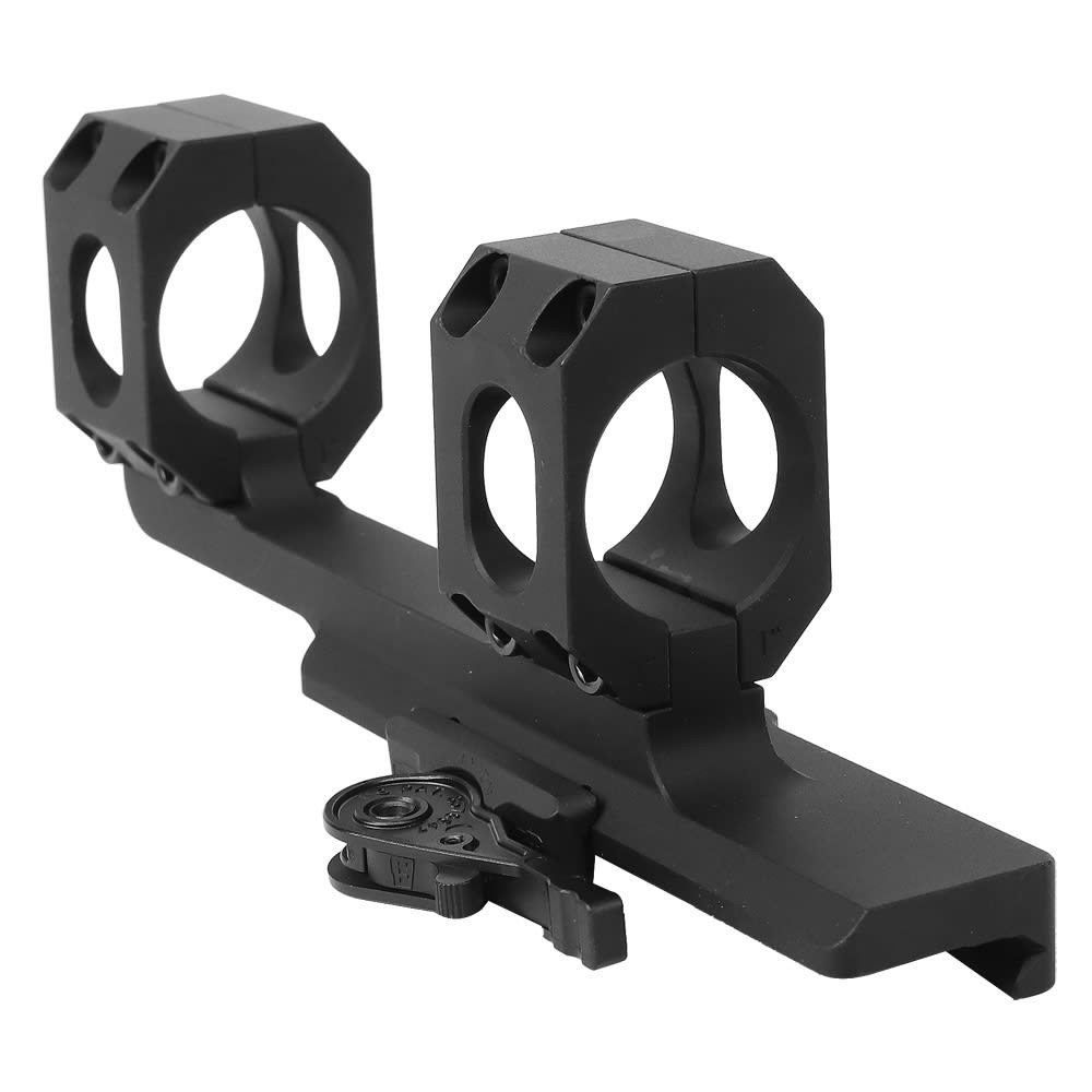 American Defense Manufacturing ADM AD-SCOUT 1" Single QD Lever Scope Mount 2" Offset - American Defense Manufacturing