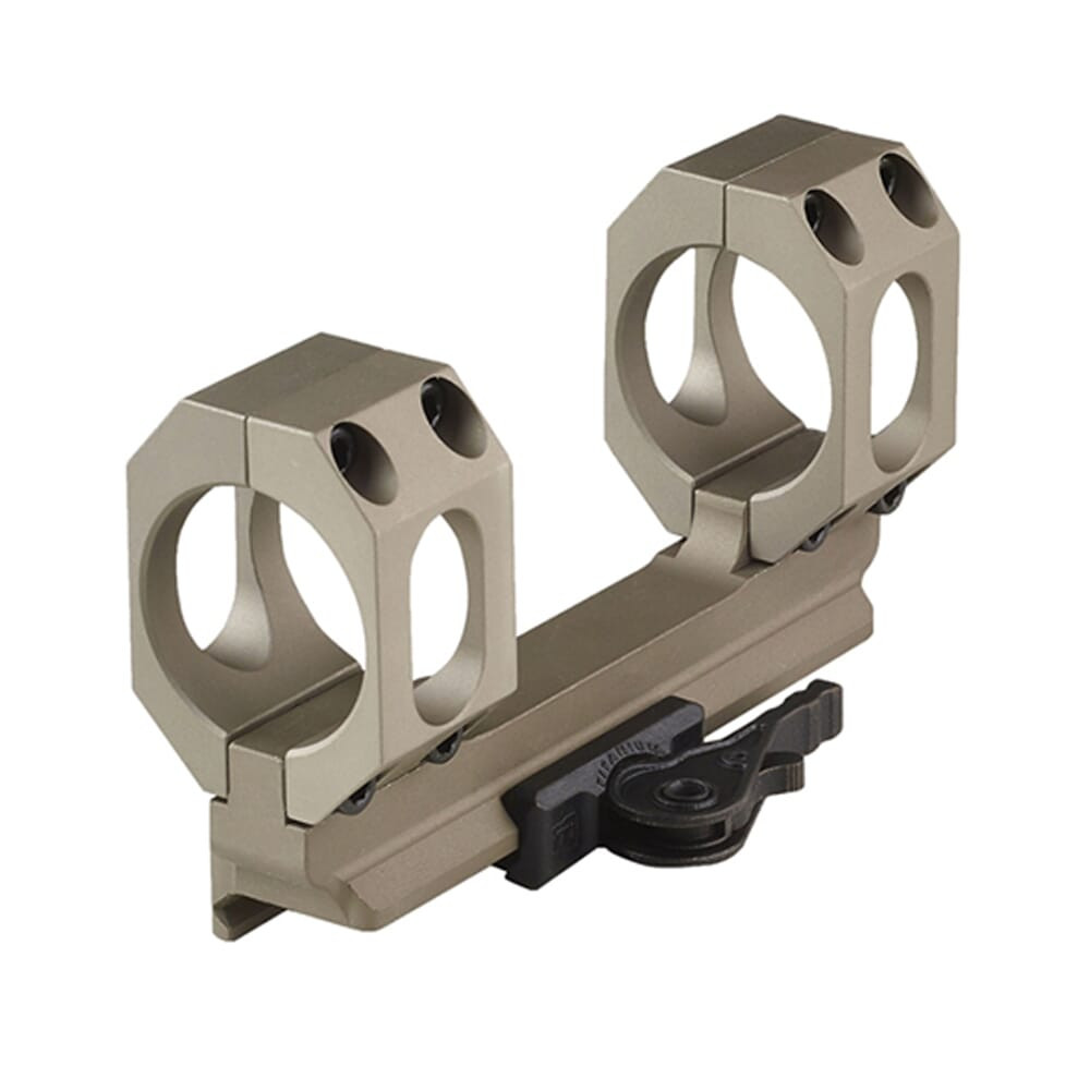 American Defense Manufacturing ADM AD-SCOUT-S 1" Single QD Lever FDE Scope Mount - American Defense Manufacturing