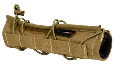 Armageddon Gear Suppressor Cover MB762S Surefire 7.62 1.5 x 8.5 Inch Coyote Brown AG0214