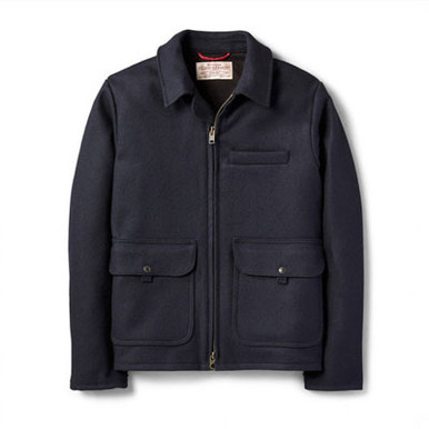 Filson Anchor Point Jacket Navy MD 10638 in Blue, Medium - Filson