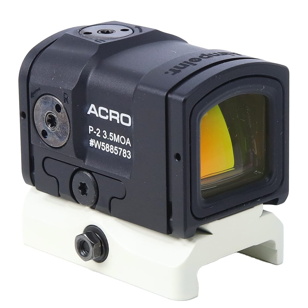 B&T Aimpoint ACRO P-2 39mm White Skeleton QD Mount Reflex Sight AP-200691-39-QD-ST - B&T