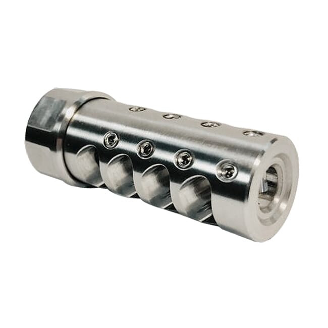 American Precision Arms APA Gen 3 Micro Bastard Muzzle Brake 1/2x28 .308 Cal Stainless Steel - American Precision Arms