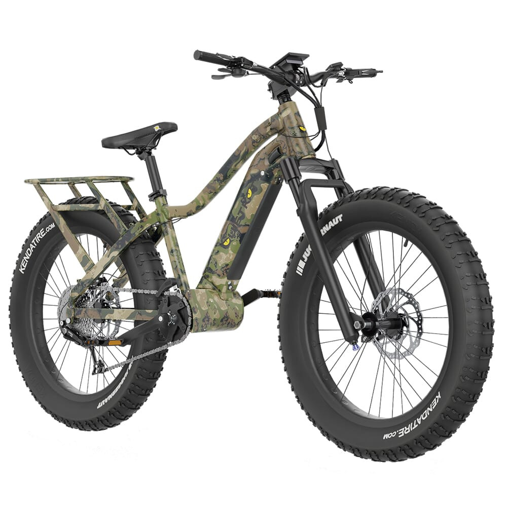 QuietKat Apex Sport VPO Angle Earth Large eBike w/FKA-20633 Pathfinder 48v 16Ah Battery APS-VPO-ERH-19 - QuietKat