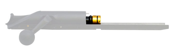 Blaser R93 standard right hand bolt head titanium nitrated - Blaser
