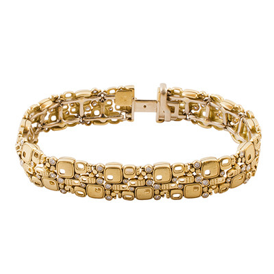 Alex Sepkus 18K and Diamond 77 diamonds - 1.17ct. "Little Windows" Bracelet B-31 - Alex Sepkus